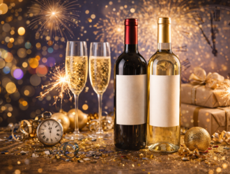 víno silvestrovské dárky