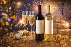 víno silvestrovské dárky